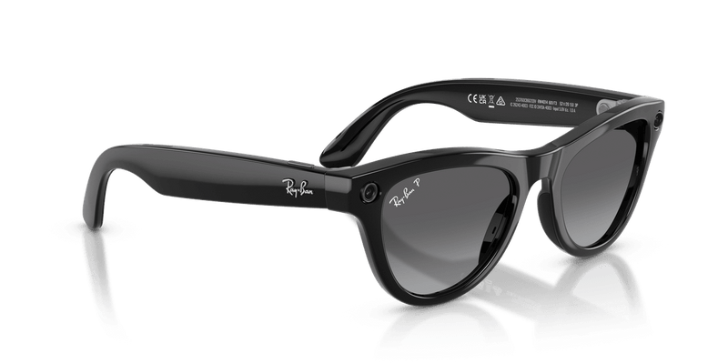 Ray-Ban Meta Skyler - Black / Graphite (601/T3)-variant-image
