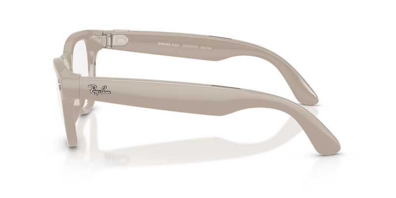 Ray-Ban Meta Skyler - Chalky Grey / Clear/Sapphire (6700MF)-variant-image