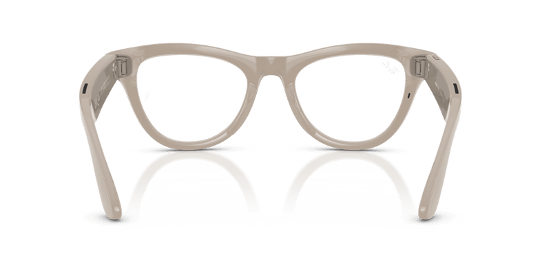 Ray-Ban Meta Skyler - Chalky Grey / Clear/Sapphire (6700MF)-variant-image