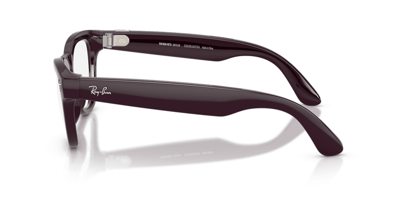 Ray-Ban Meta Skyler - Mystic Violet / Clear/Amethyst (6701CH)-variant-image