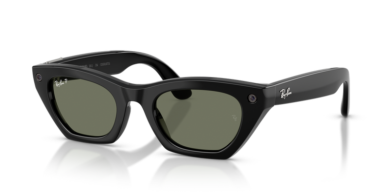 Ray-Ban Meta Zena (Gen 3) - Black / Green Polarized (601_9A)