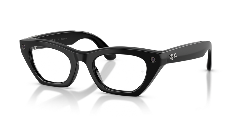 Ray-Ban Meta Zena (Gen 3) - Black / Clear (Blue-Violet Filter) (601_SB)
