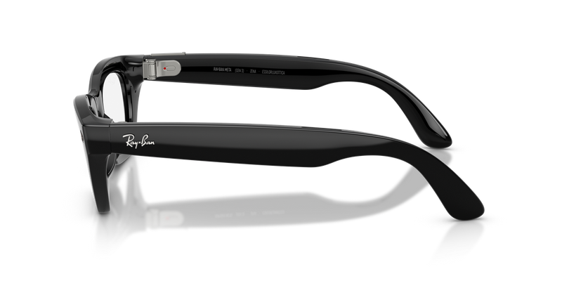 Ray-Ban Meta Zena (Gen 3) - Black / Clear (Blue-Violet Filter) (601_SB)-variant-image
