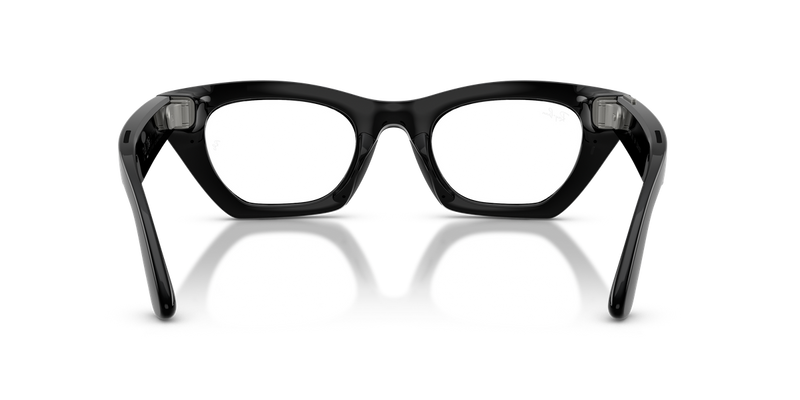 Ray-Ban Meta Zena (Gen 3) - Black / Clear (Blue-Violet Filter) (601_SB)-variant-image
