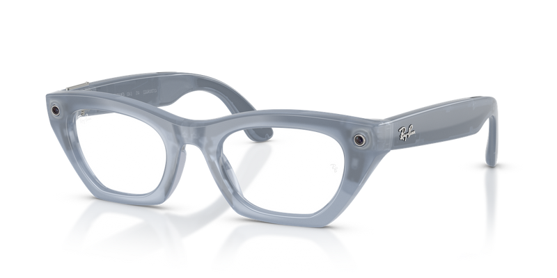 Ray-Ban Meta Zena (Gen 3) - Milky Grey Lilac / Clear/Copper (691410)