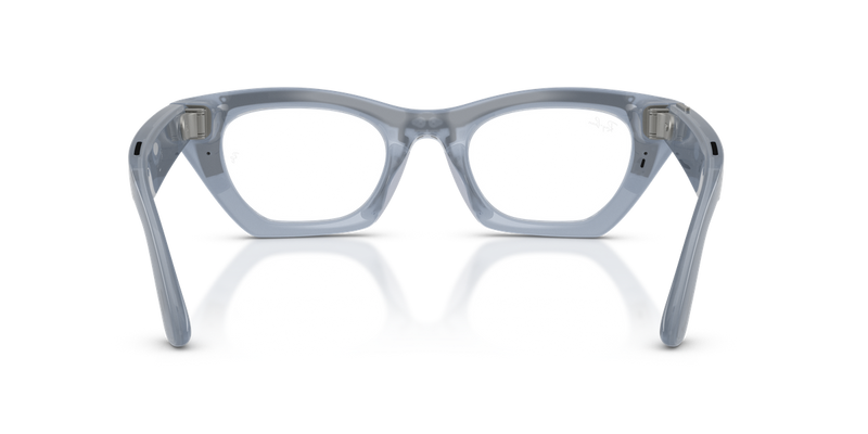 Ray-Ban Meta Zena (Gen 3) - Milky Grey Lilac / Clear/Copper (691410)-variant-image