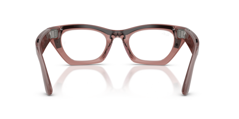 Ray-Ban Meta Zena (Gen 3) - Milky Pink Blush / Clear/Grey (69161Z)-variant-image
