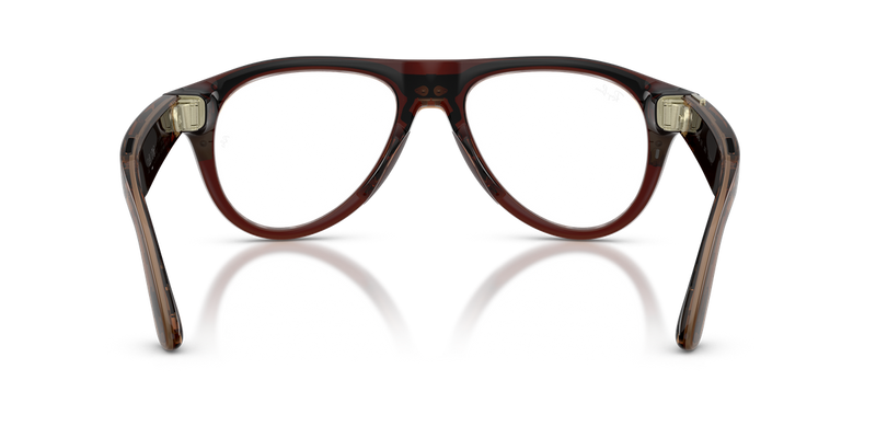 Ray-Ban Meta Aviator Optics (Gen 3) - Transparent Umber (8532)-variant-image