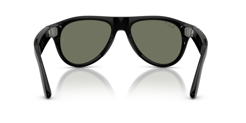 Ray-Ban Meta Aviator (Gen 3) - Black / Green Polarized (601_9A)-variant-image
