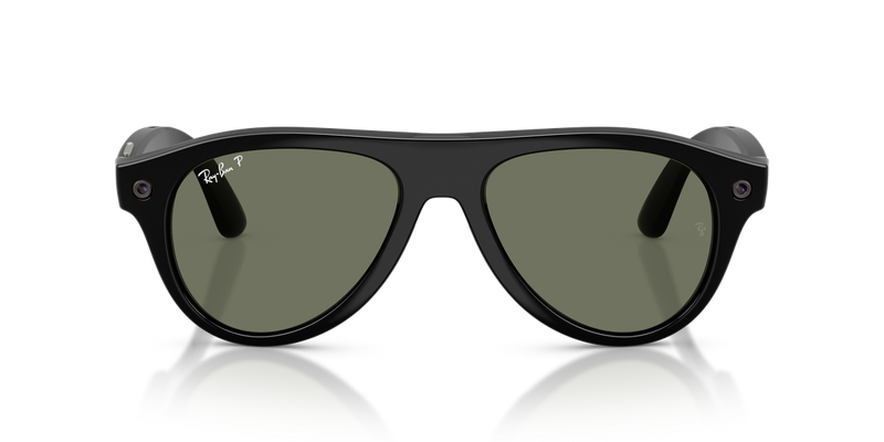 Ray-Ban Meta Aviator (Gen 3) - Black / Green Polarized (601_9A)-variant-image