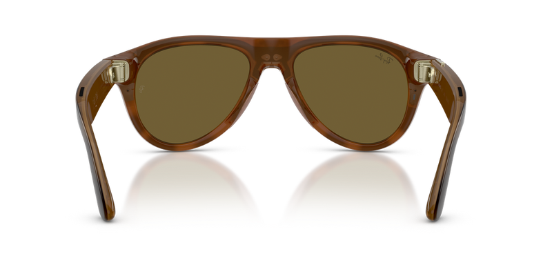 Ray-Ban Meta Aviator (Gen 3) - Havana / Dark Brown (690573)-variant-image