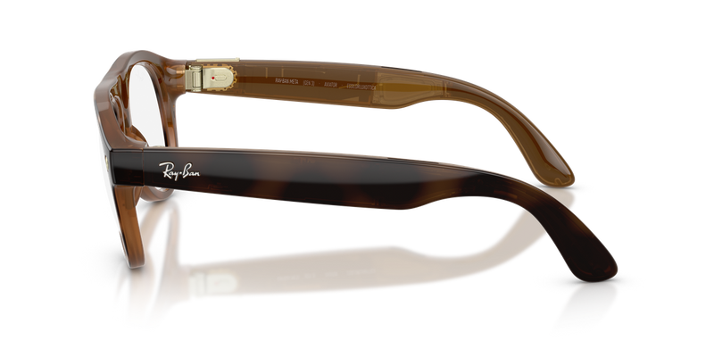 Ray-Ban Meta Aviator (Gen 3) - Havana / Clear/Brown (6905M4)-variant-image
