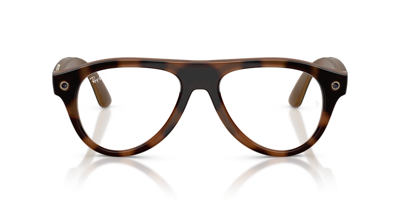 Ray-Ban Meta Aviator (Gen 3) - Havana / Clear/Brown (6905M4)-variant-image