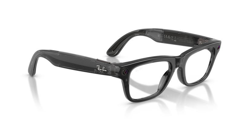 Ray-Ban Meta Blayzer Optics - Transparent Black (8526)-variant-image