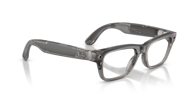 Ray-Ban Meta Blayzer Optics - Transparent Ice Grey (8529)-variant-image