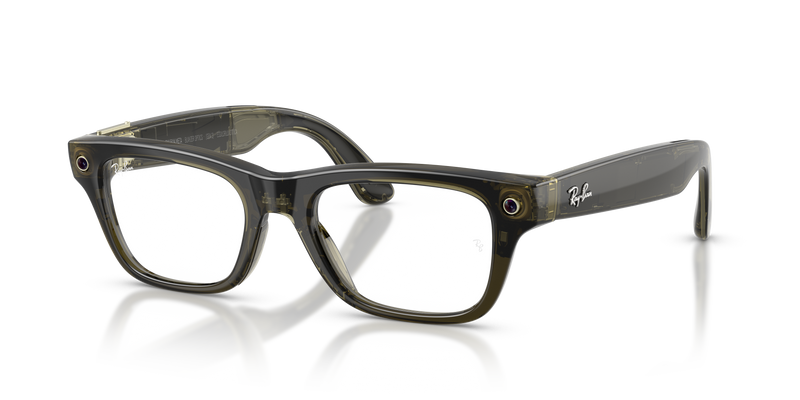 Ray-Ban Meta Blayzer Optics - Transparent Dark Olive (8530)