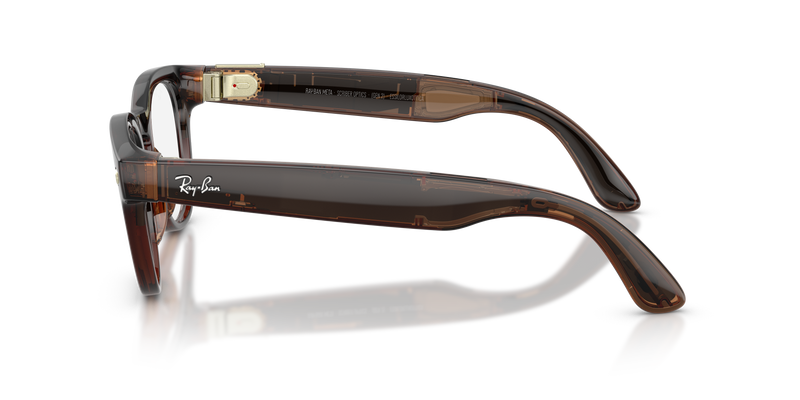 Ray-Ban Meta Scriber Optics - Transparent Umber (8532)-swatch