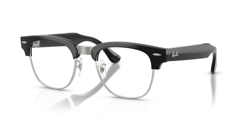 Ray-Ban Meta Audio Clubmaster Optics - Black on Silver (2000)