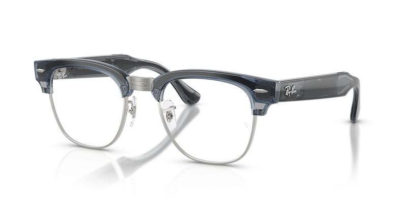 Ray-Ban Meta Audio Clubmaster Optics - Transparent Sky Blue (8547)