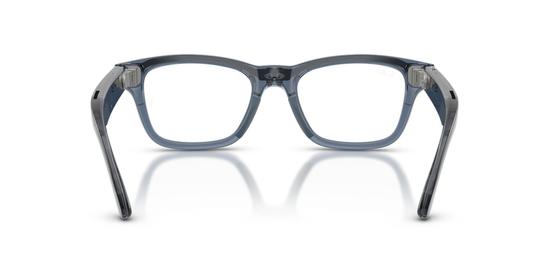 Ray-Ban Meta Audio Burbank Optics - Transparent Blue (8547)-variant-image