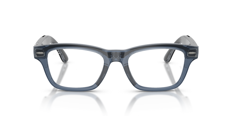 Ray-Ban Meta Audio Burbank Optics - Transparent Blue (8547)-variant-image