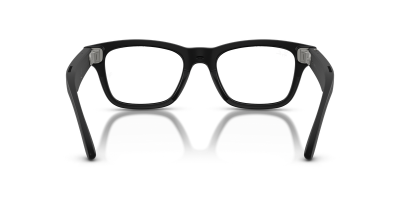 Ray-Ban Meta Audio Burbank - Matte Black / Clear/Green Graphite (601S1M)-variant-image