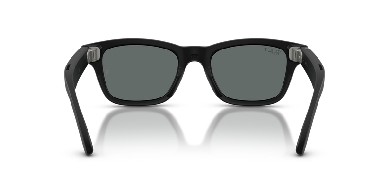 Ray-Ban Meta Audio Burbank - Matte Black / Dark Grey Polarized (601S81)-variant-image