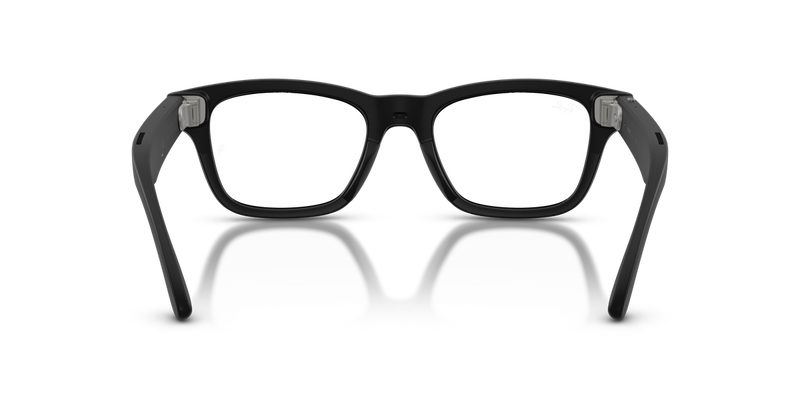 Ray-Ban Meta Audio Burbank - Matte Black / Clear (Blue-Violet Filter) (601SSB)-variant-image