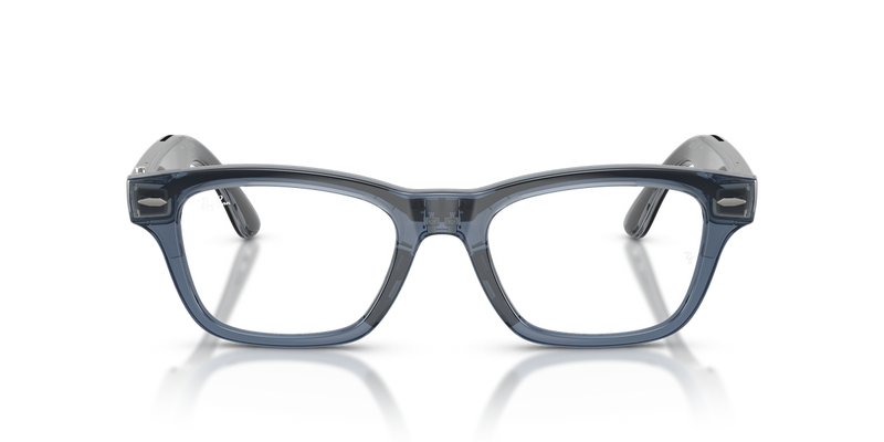 Ray-Ban Meta Audio Burbank - Transparent Blue / Clear/Sapphire (6929MF)-variant-image