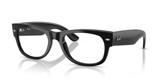 Ray-Ban MEGA WAYFARER II - Black / Clear (2000)