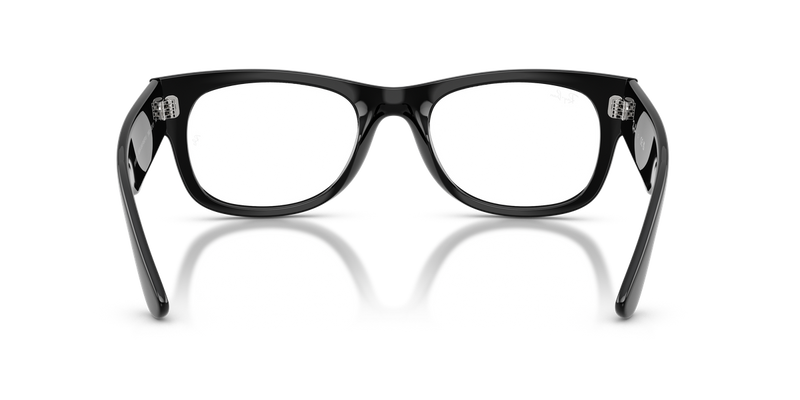 Ray-Ban MEGA WAYFARER II in Black - Temple Detail