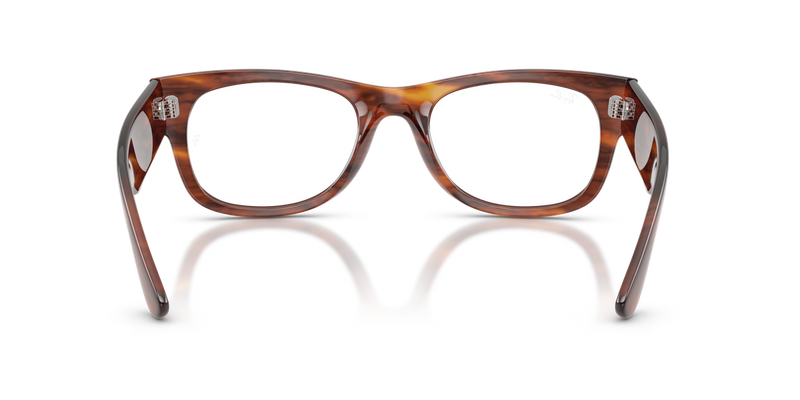 Ray-Ban MEGA WAYFARER II in Striped Havana - Alternate View