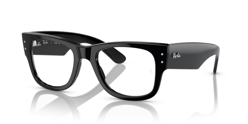 Ray-Ban MEGA WAYFARER in Black - Front View