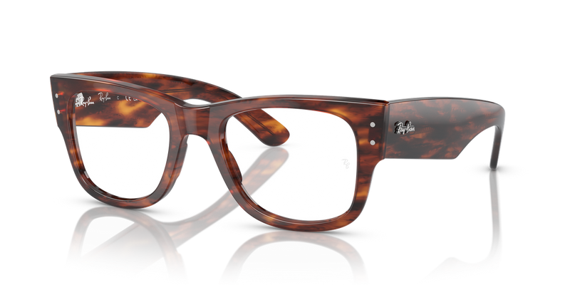 Ray-Ban MEGA WAYFARER in Striped Havana - Alternate View