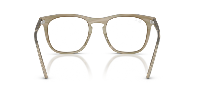 Ray-Ban RX2210VF in Photo Striped Grey - Temple Detail