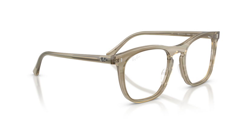 Ray-Ban RX2210V in Photo Striped Grey - Alternate View