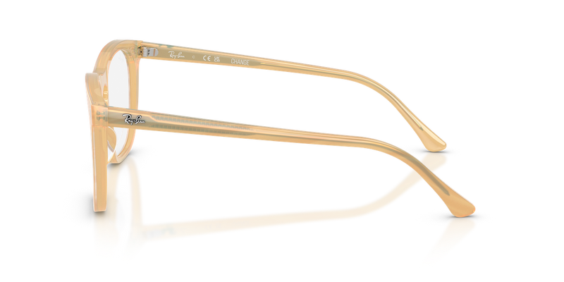 Ray-Ban RX2210V in Photo Striped Brown - Alternate View