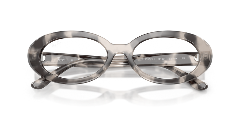 Ray-Ban RX2223VF in Opel Grey Havana - Alternate View
