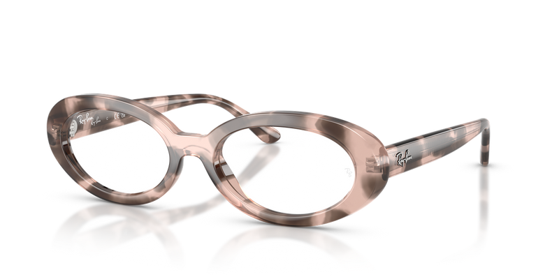 Ray-Ban RX2223VF in Opal Pink Havana - Alternate View