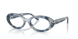 Opal Blue Havana / Clear (8482)