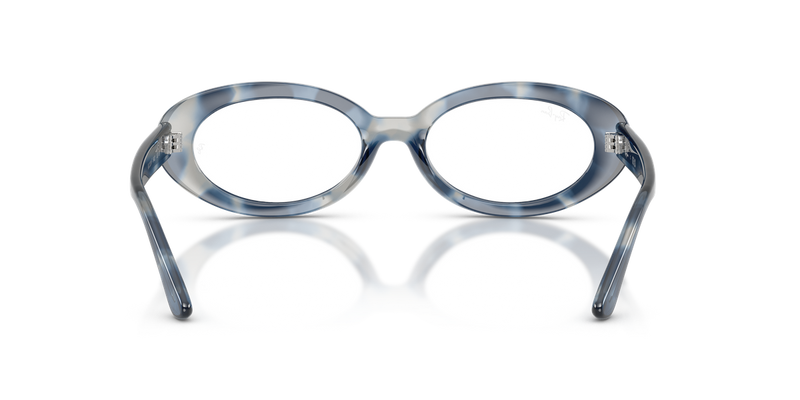 Ray-Ban RX2223VF in Opal Blue Havana - Alternate View