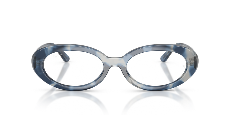 Ray-Ban RX2223VF in Opal Blue Havana - Alternate View