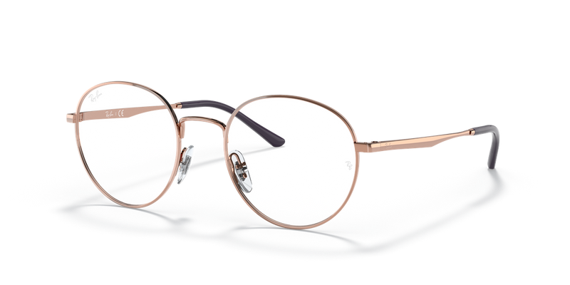 Ray-Ban RX3681V in Rose Gold - Alternate View