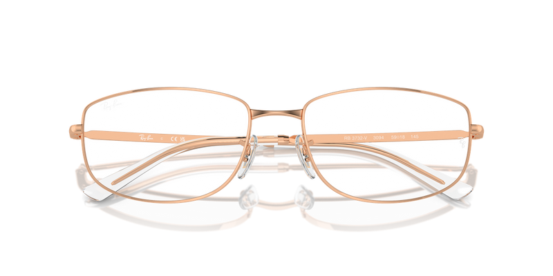 Ray-Ban RX3732V in Rose Gold - Alternate View