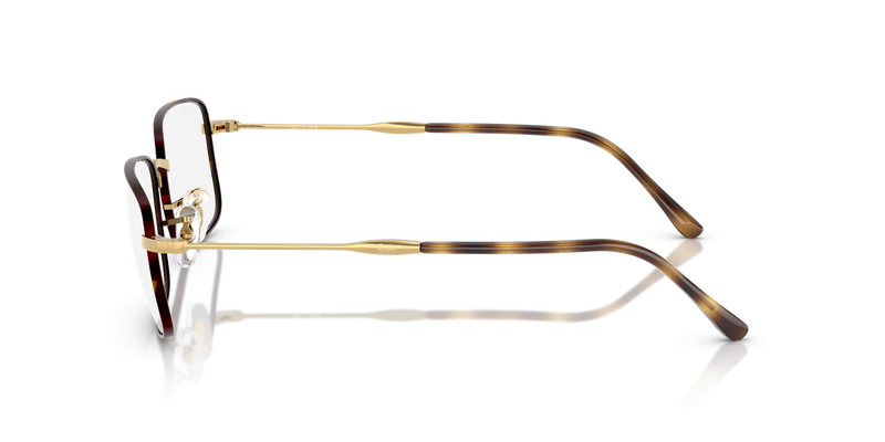 Ray-Ban RX3746V in Havana On Gold / Clear (3177) - Alternate View