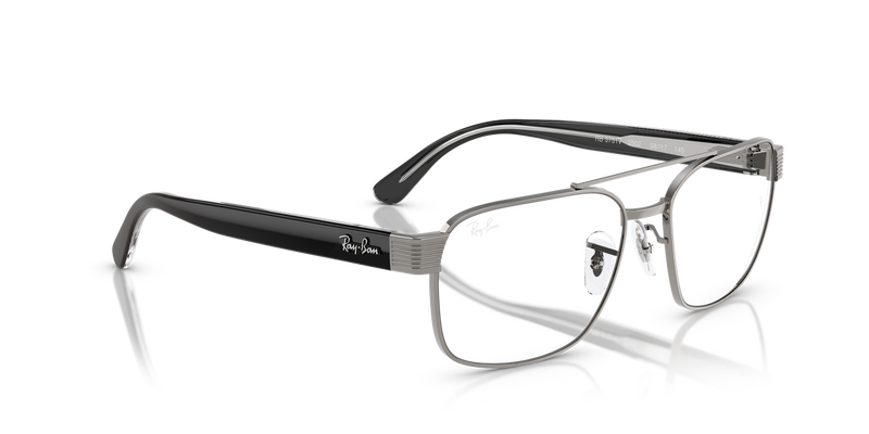 Ray-Ban RX3751V in Gunmetal / Clear (2502) - Alternate View