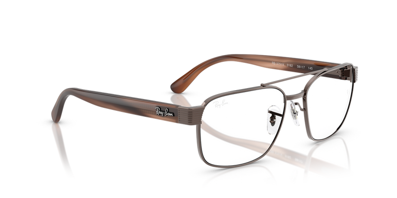 Ray-Ban RX3751V in Copper / Clear (3182) - Alternate View