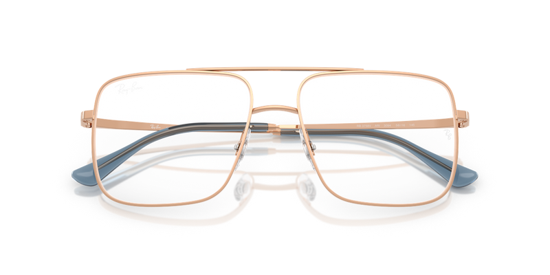 Ray-Ban ARI in Rose Gold - Alternate View