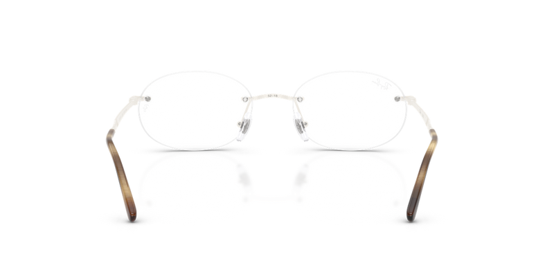 Ray-Ban RX3767V in White / Clear (3205) - Alternate View