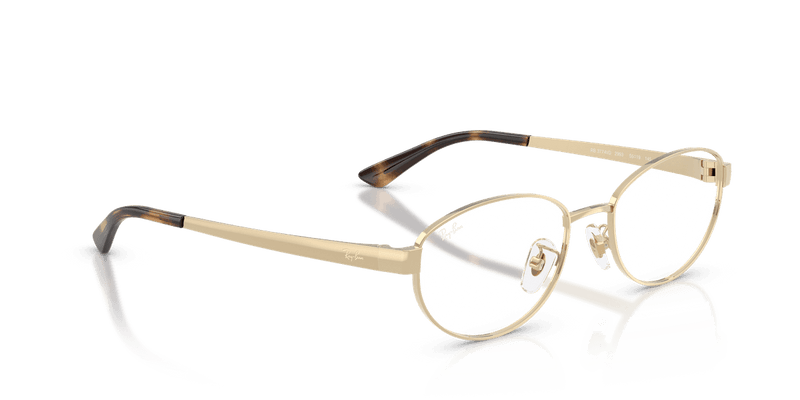 Ray-Ban RX3774VD in Light Gold / Clear (2993) - Back View
